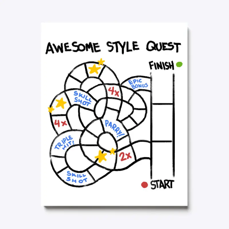 Awesome Style Quest Game Sheet